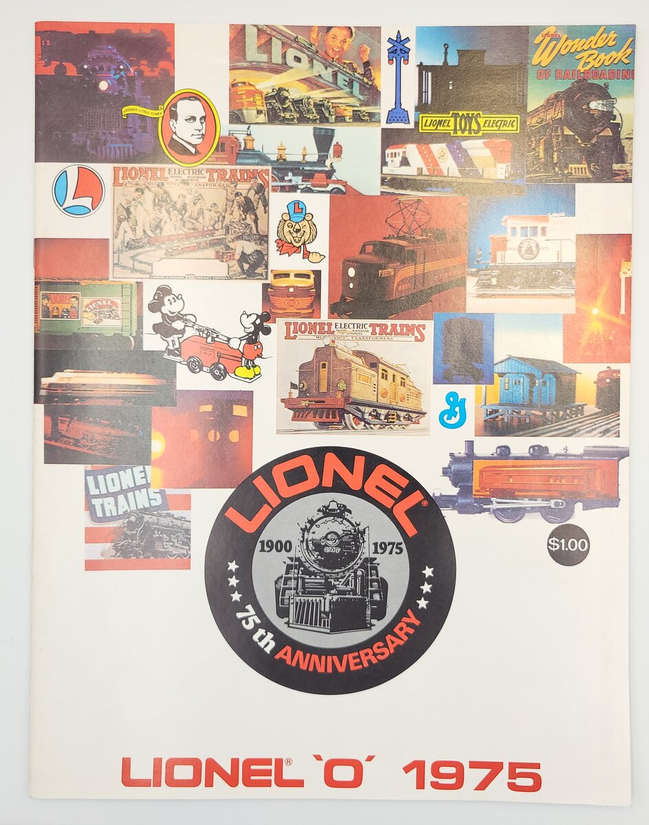 Lionel 1975-B 75th Anniversary 1975 HO Scale Catalog- MINT