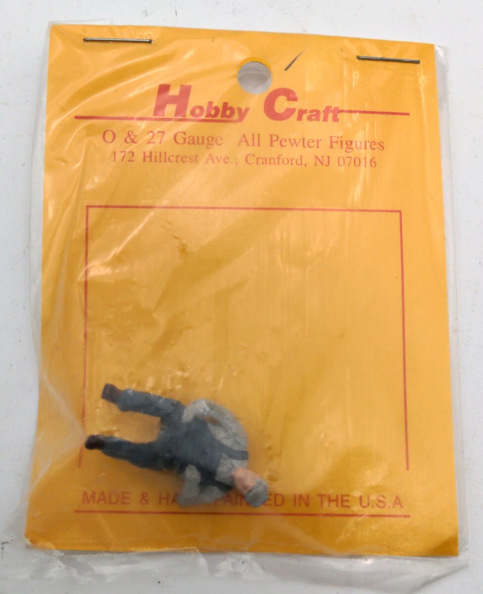 Hobby Craft 143  Sitting Engineer Pewter Figure