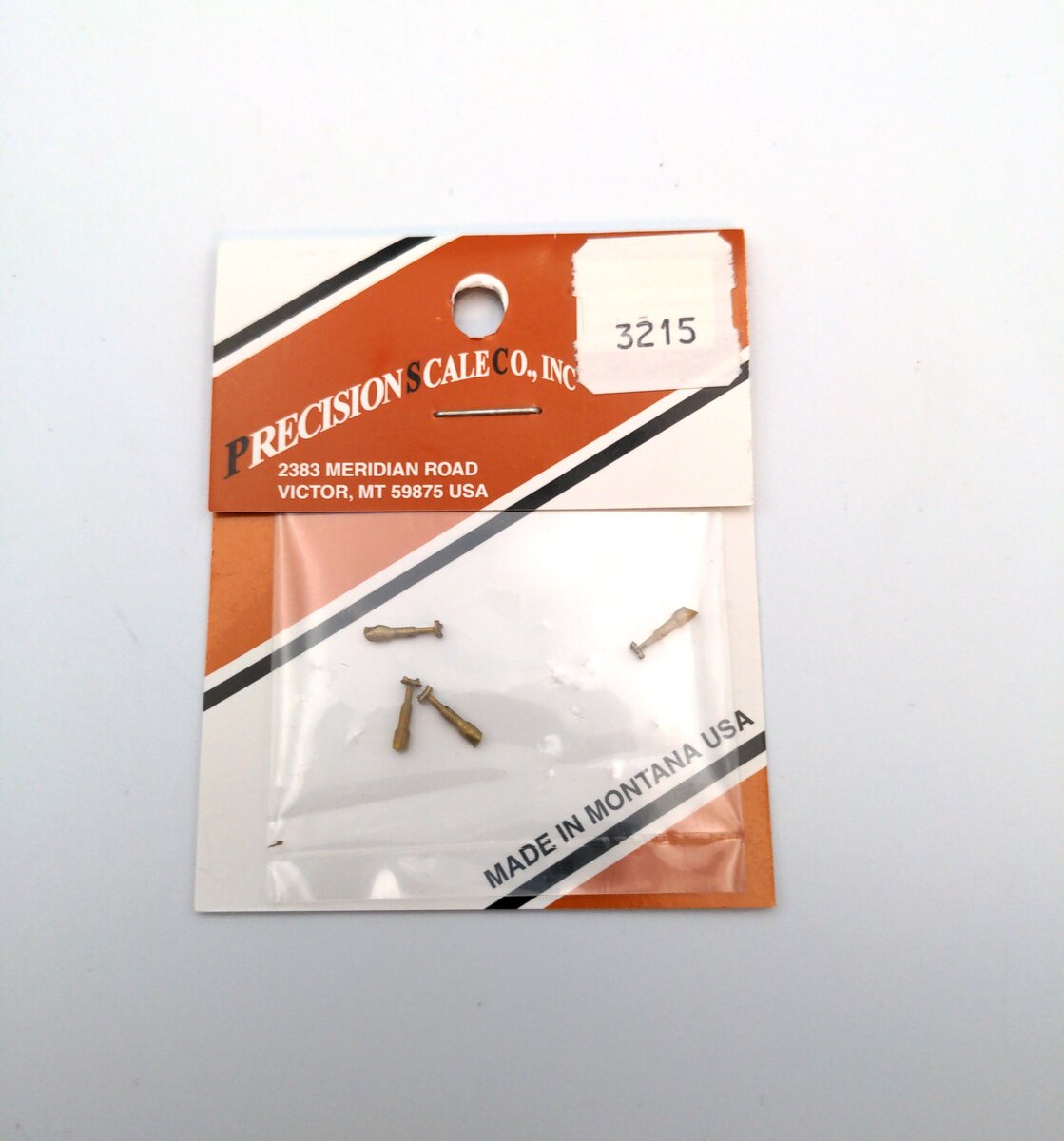 Precision Scale Co. 3215 HO Locomotive End Beam Brass Casting