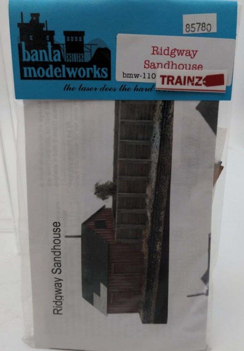 Banta Model Works bmw-110 HO Scale Ridgway Sandhousen Laser Cut Wood Kit