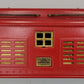 Lionel 8-2 Repainted Red Electric Locomotive Body Shell with Brass Trim #8