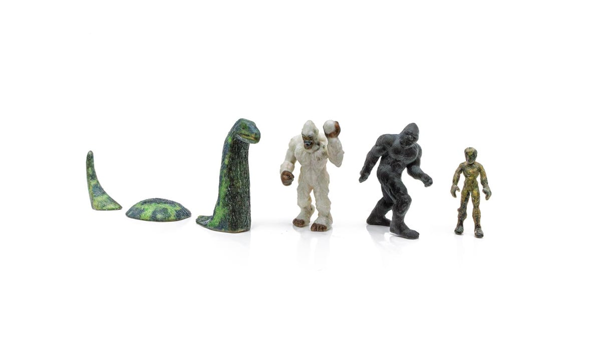 Woodland Scenics A2872 N Monster Figures (Set of 4)