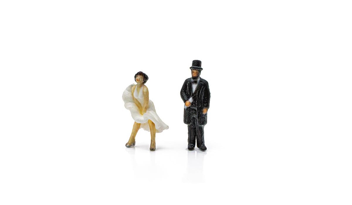 Woodland Scenics A2862 O Historical Figures (Set of 2)