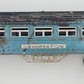 Lionel 2631-1 Vintage O Prewar Tinplate Blue and Black Observation Car Tender