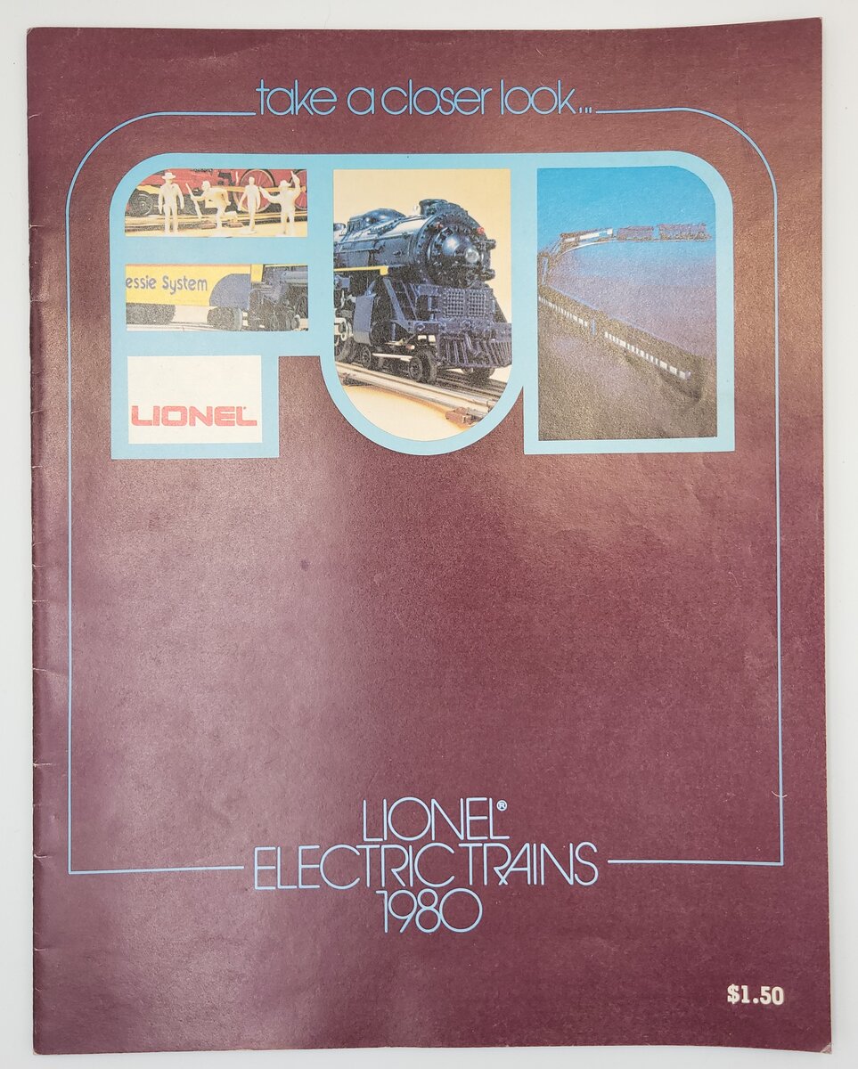 Lionel 1980-A Lionel 1980 Electric Trains Consumer Catalog - MINT