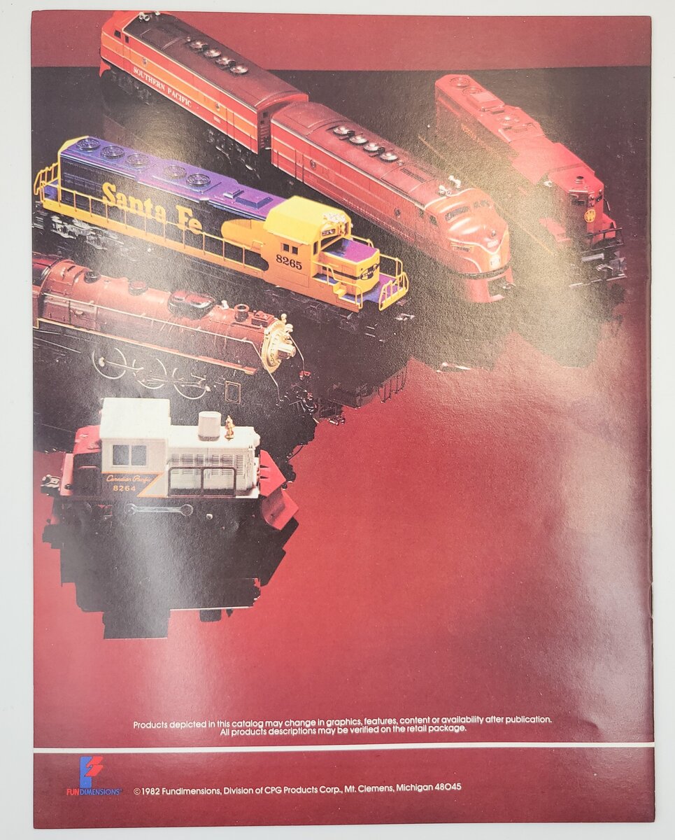 Lionel 1982-A Lionel 1982 Collector Series Consumer Catalog
