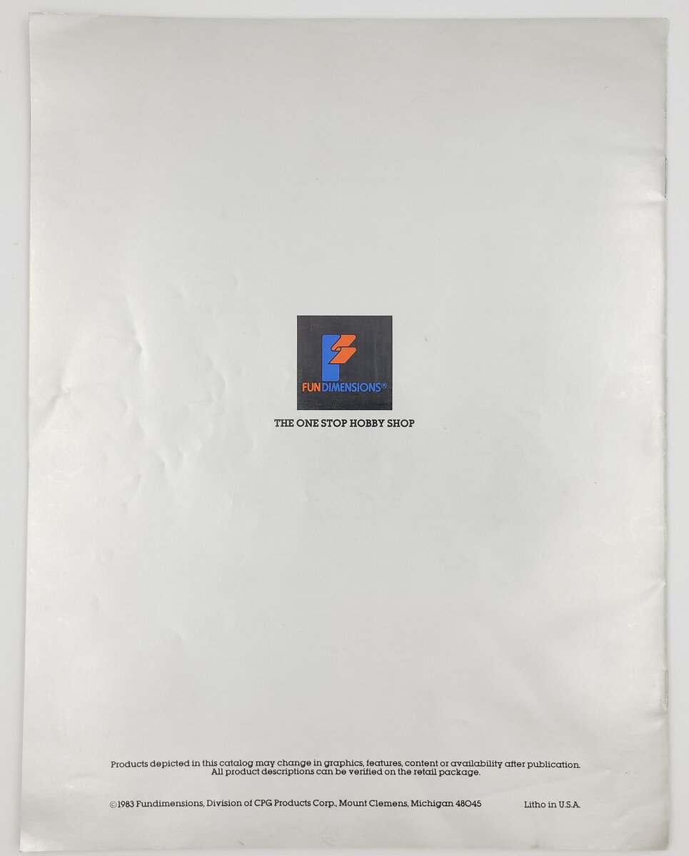 Lionel 1983-A Lionel 1983 Collector Series Consumer Catalog
