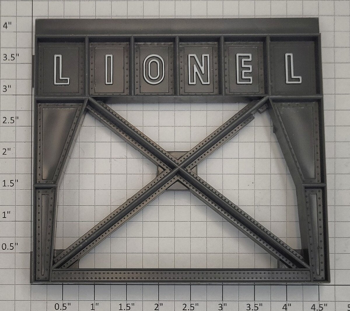 Lionel 12834-3 Pennsylvania Magnetic Gray Gantry Crane Side Frame