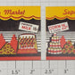 Plasticville PLV0439 Black Background Super Market Window Insert (Set of 2)