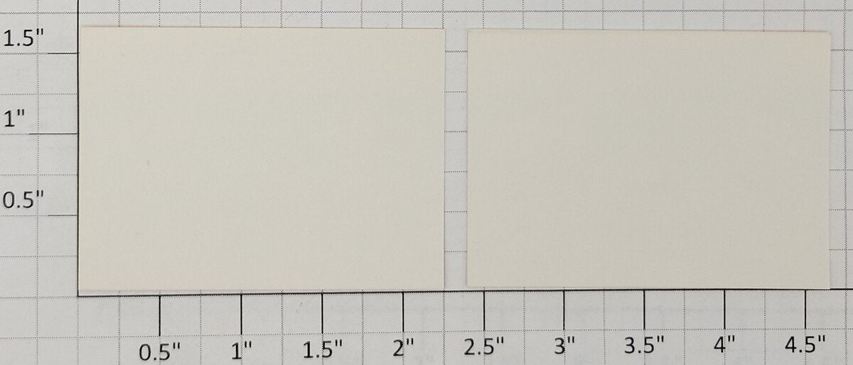Plasticville PLV0439 Black Background Super Market Window Insert (Set of 2)