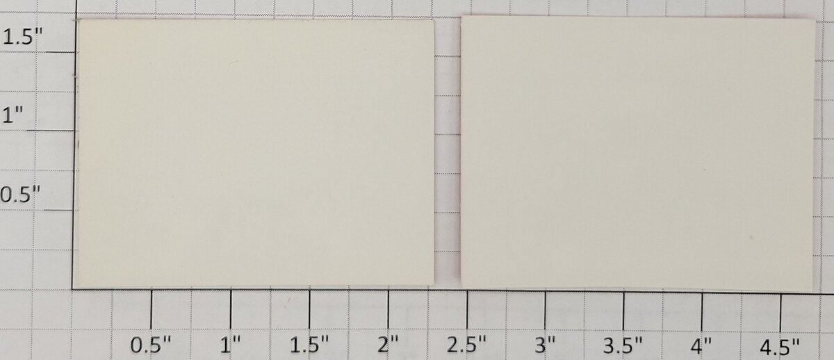 Plasticville PLV0440 White Background Super Market Window Insert (Set of 2)