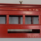 Lionel 341-1 Repainted Red Pullman Observation Car Shell