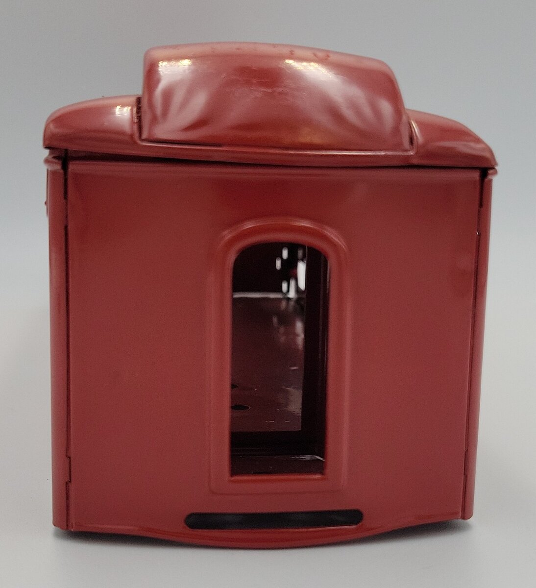 Lionel 341-1 Repainted Red Pullman Observation Car Shell