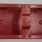 Lionel 341-1 Repainted Red Observation Car Body Shell without Roof