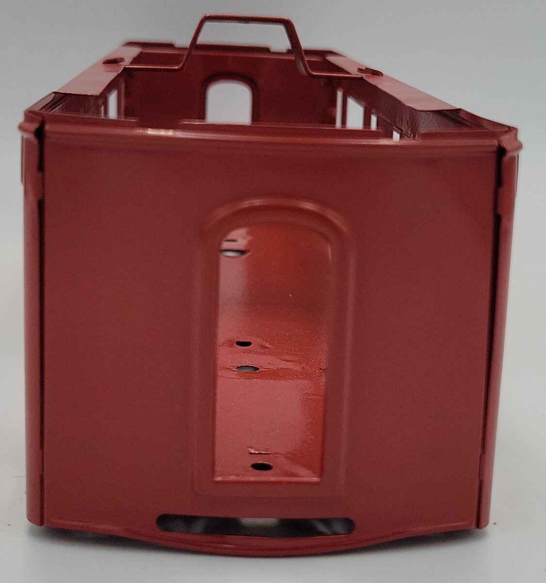 Lionel 332-1 Repainted Red Baggage Car Shell without Roof