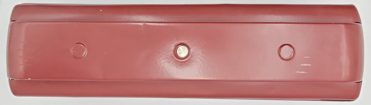 Lionel 320-1 Repainted Dark Red Baggage Car Shell with Roof
