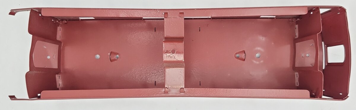 Lionel 322-1 Repainted Dark Red Observation Car Body Shell with Roof