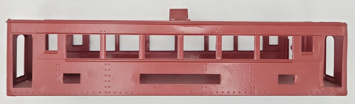 Lionel 320-1 Repainted Dark Red Pullman Car Body Shell
