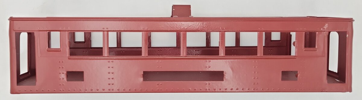 Lionel 320-1 Repainted Dark Red Pullman Car Body Shell
