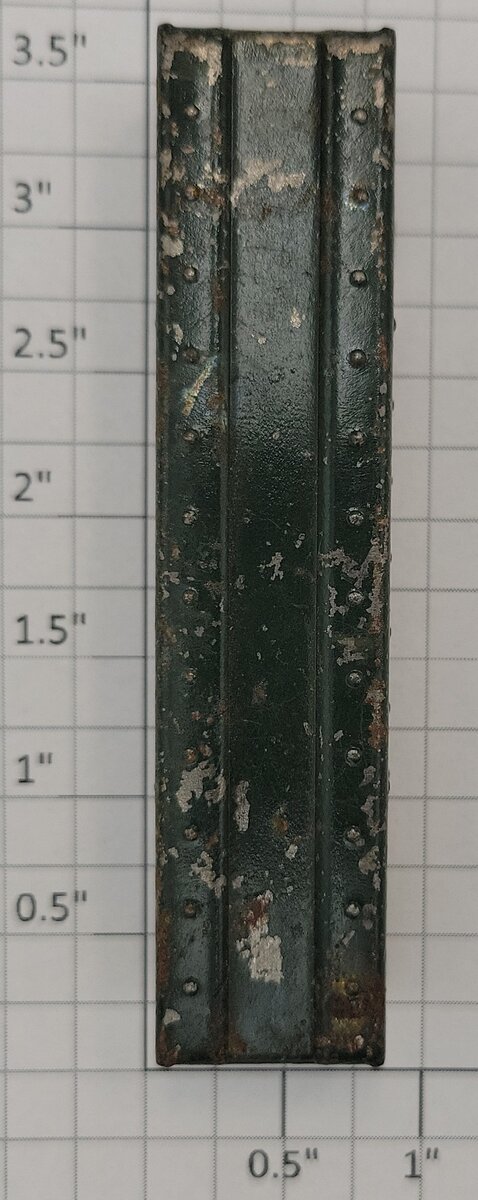 Lionel 219-25 Dark Green Derrick Crane Chassis Weight Box