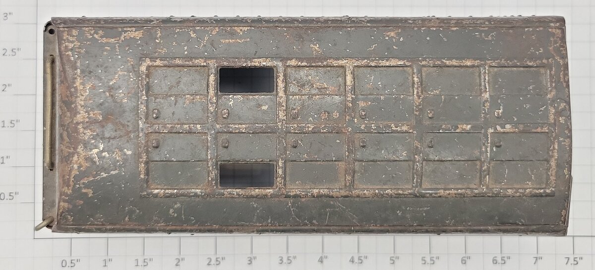 Lionel 265W-2 Gun Metal Gray Waffle Top Tender Shell