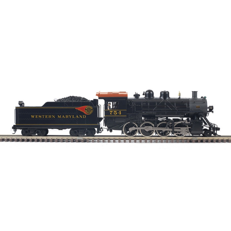 Atlas 30138304 O Gauge Premier Western Maryland 2-8-0 Steam Locomotive #754