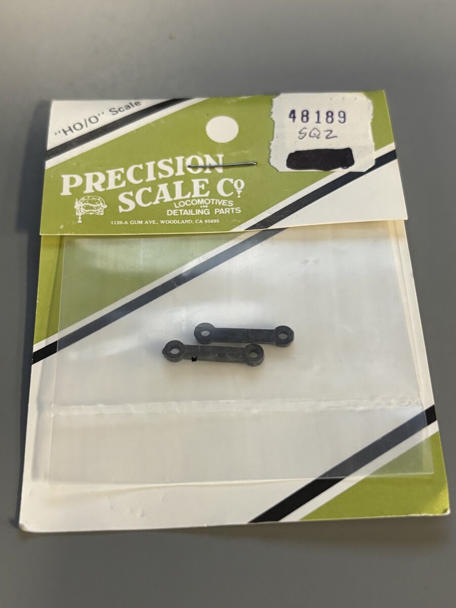 Precision Scale Co. 48189 HO Draw bar, delrin, smallest