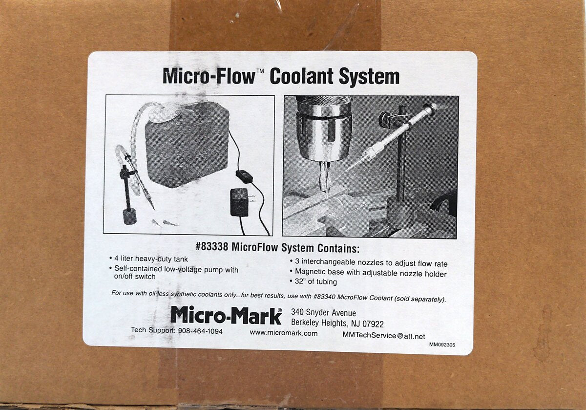 Micro-Mark 83338 Micro-Flow Coolant System