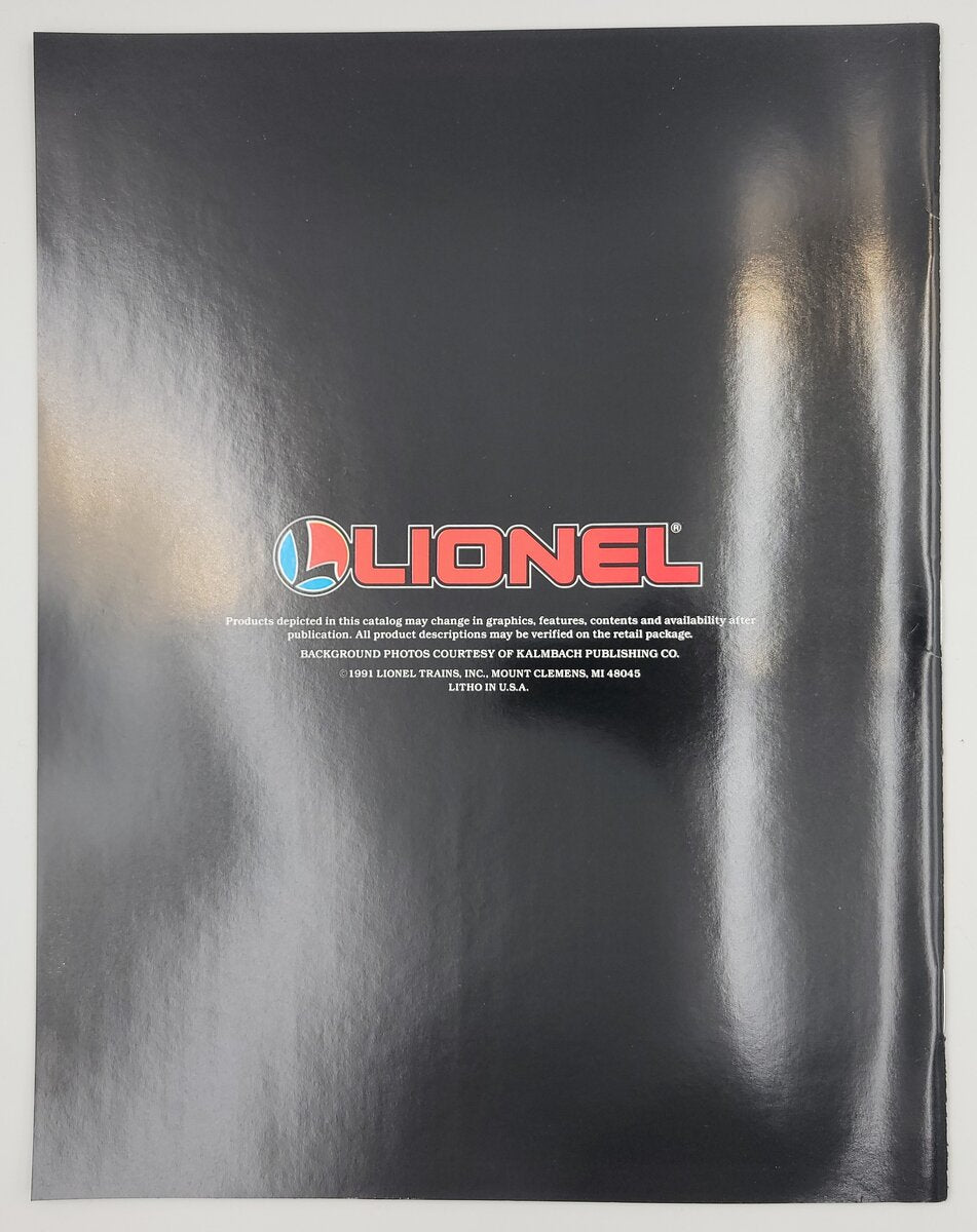 Lionel 1992-A Electric Trains and Accessories 1992 Catalog Book One