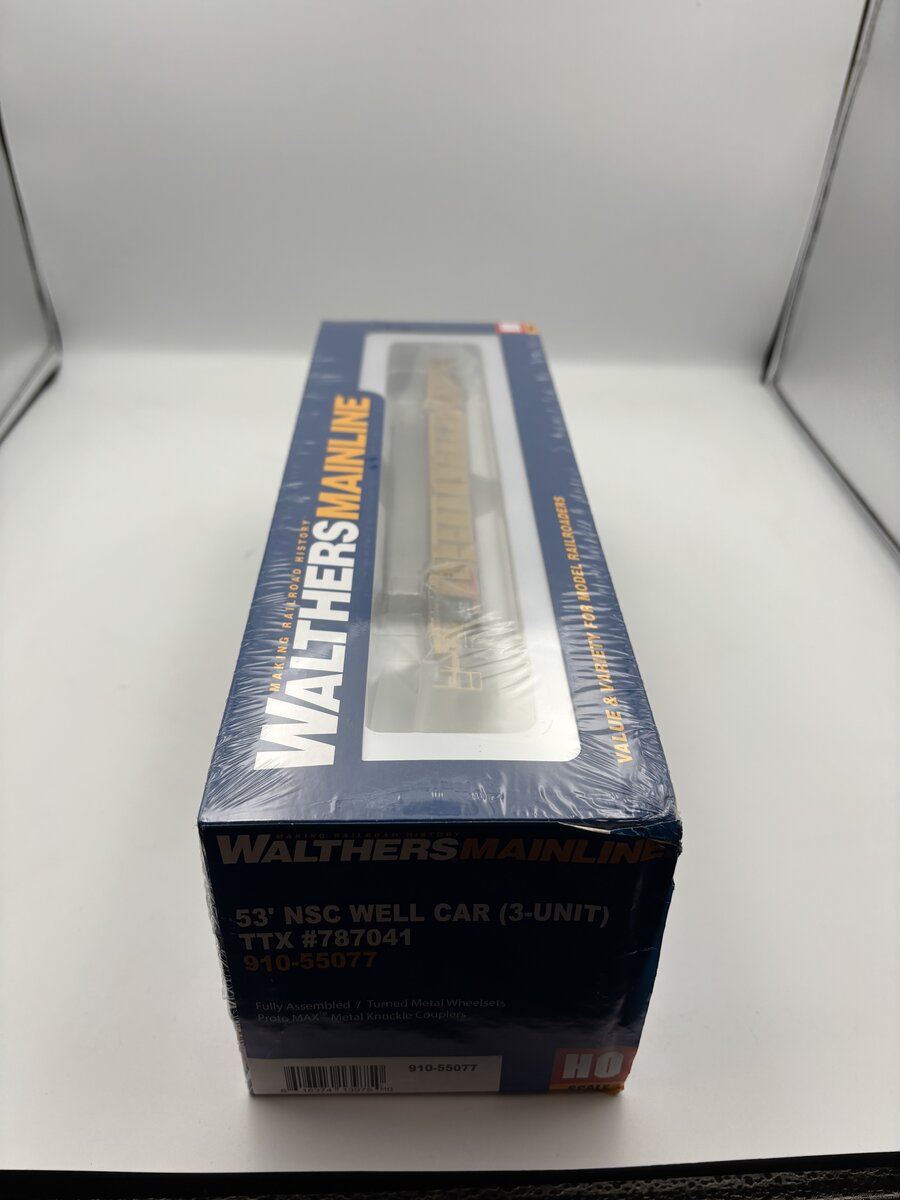 Walthers 910-55077 53' NSC 3 Well TTX #787041 (Pack of 3)