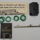 Lionel 3356-79 O / O27 Gauge Horse Car & Corral Power Connection Parts Envelope