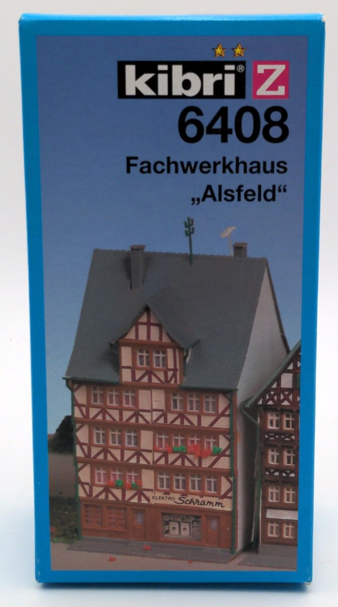 Kibri 6408 Z Scale Timber Framed House Alsfeld Building Kit