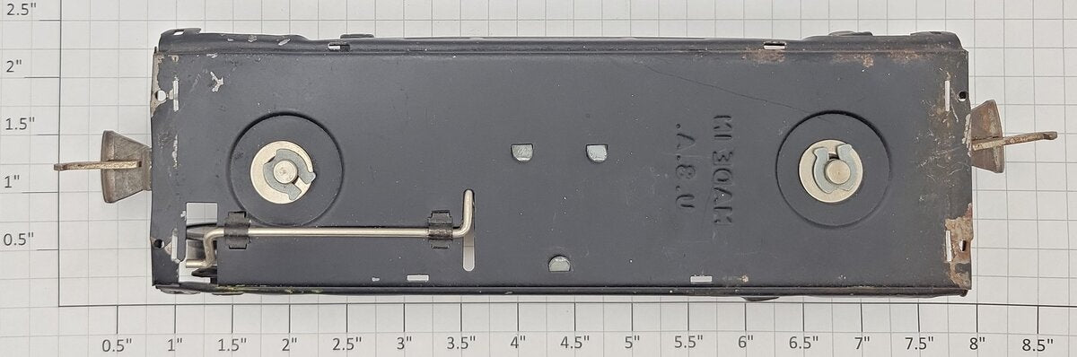 Lionel 655-5 Lionel Vintage O Gauge Prewar Black Boxcar Frame with Trucks