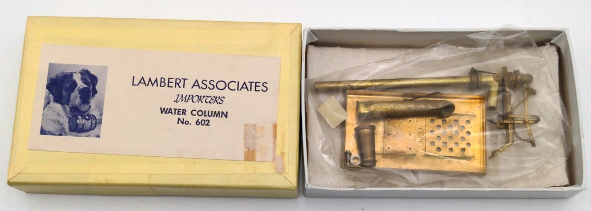 Lambert 602 HO Vintage Brass Water Column Kit
