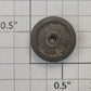 Lionel 8040-10  7/16" Small Truck Wheel with Inside Shoulder