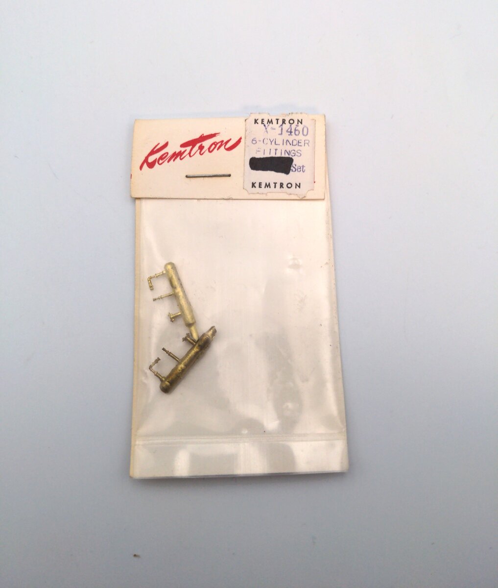 Kemtron X-1460 HO Brass 6-Cylinder Fittings