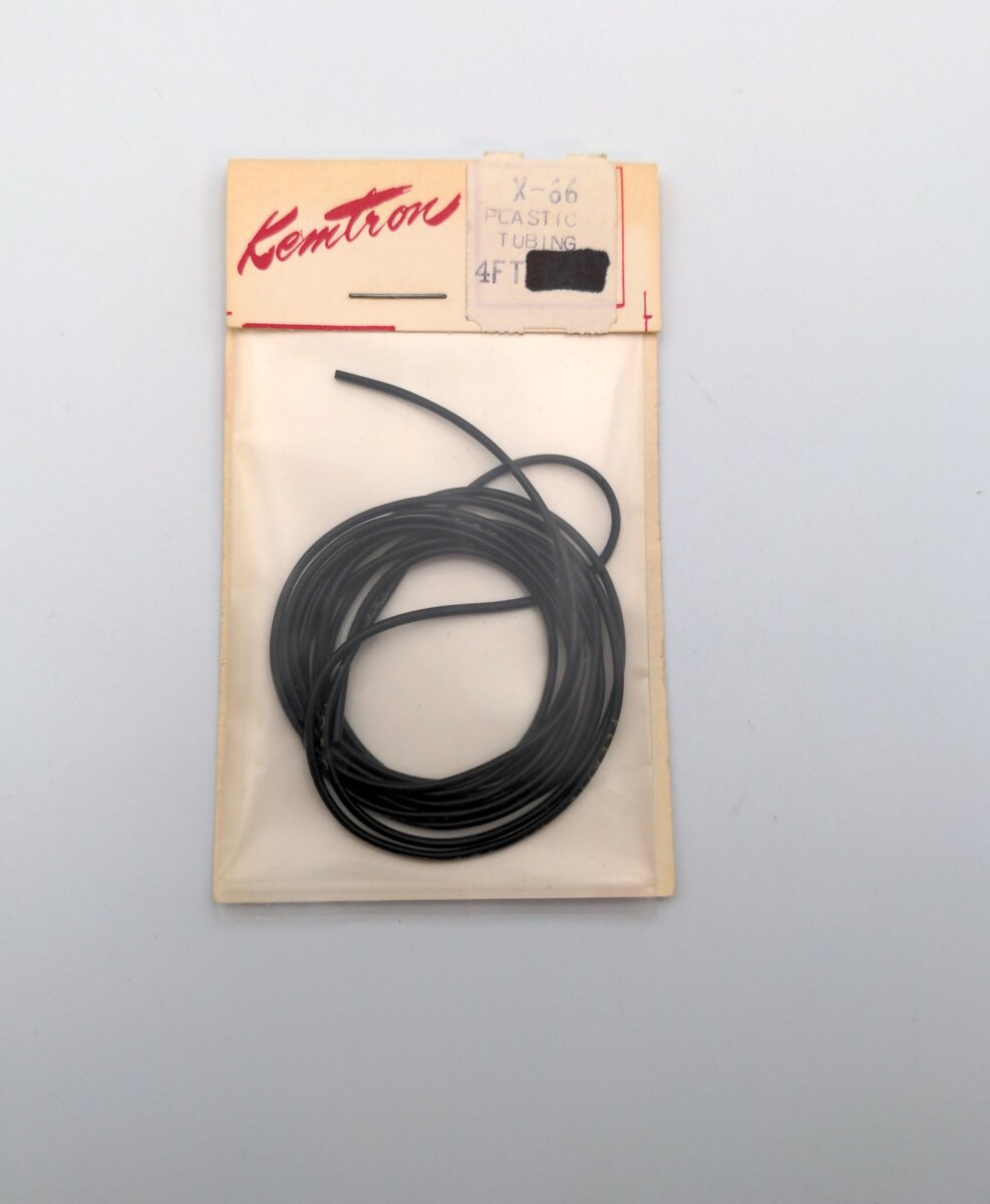 Kemtron X-66 4' Black Plastic Tubing