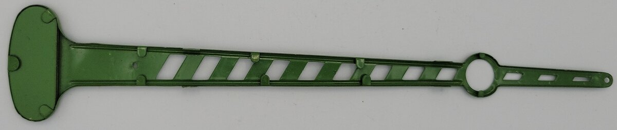 Lionel 77-15-1X Repainted Green Crossing Gate Arm with Heavy Weight