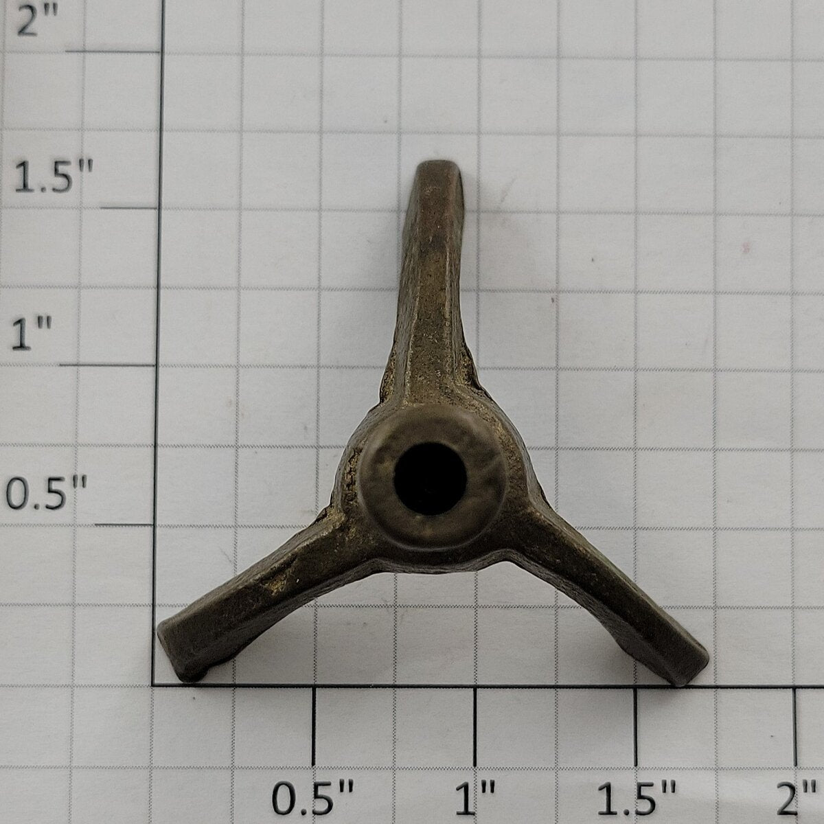 Acme 1017-011 Brass Flag Stand