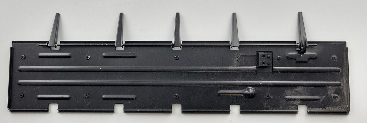 Williams 47927-2 Black Plastic Lumber Dump Car Platform with Dropdown Stakes