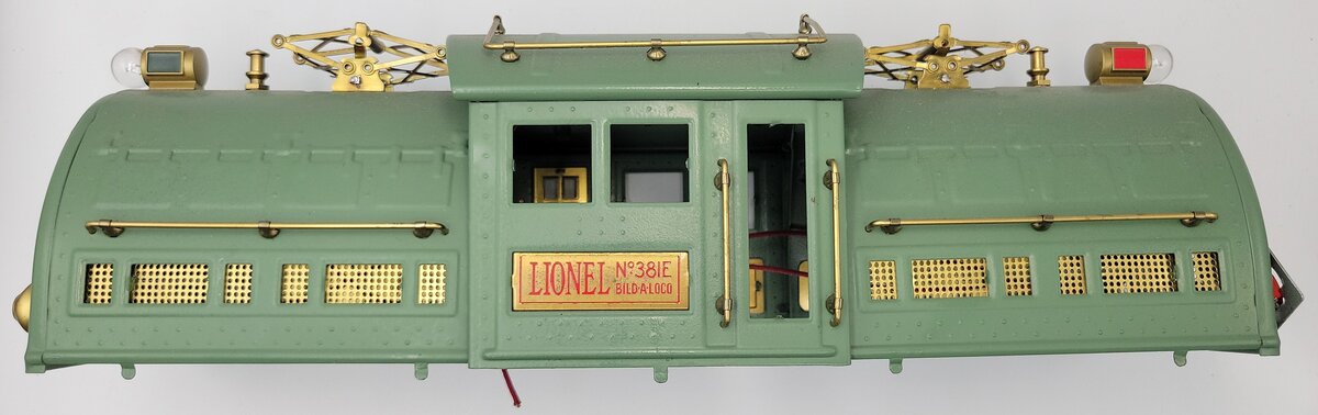 Lionel 13102-1 Classics Model No.381E Electric Locomotive Shell with Trim