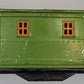 Lionel 517-1 Green and Orange Tinplate Cupola Caboose Shell with Trucks
