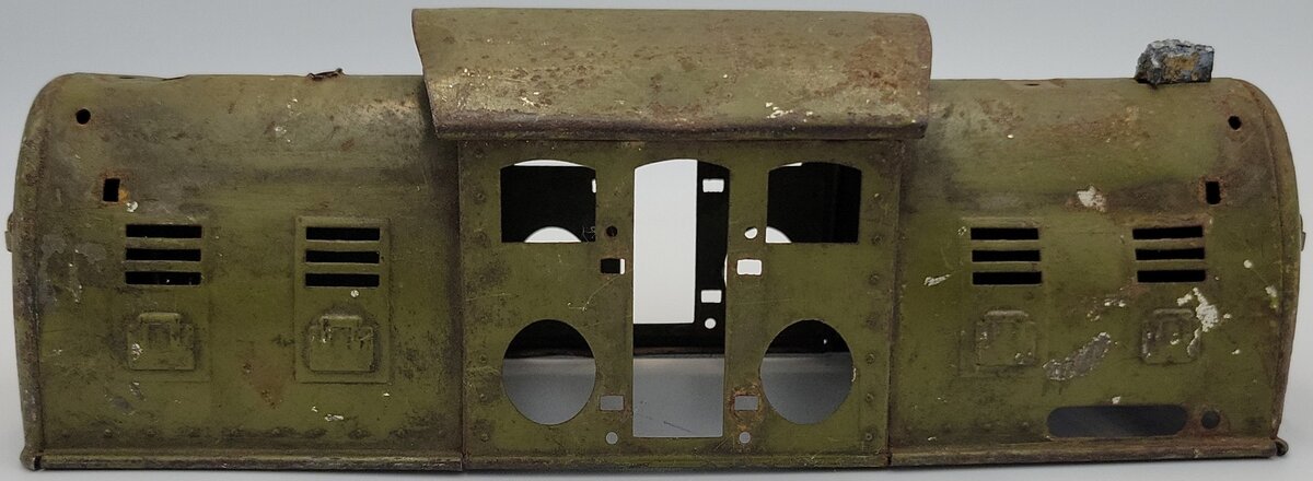 Lionel 254E-3 Prewar Vintage Electric Locomotive Shell with Trim on Ends Only