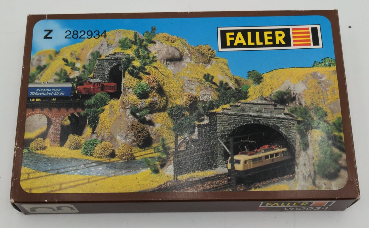 Faller 282934 Z Scale Set of Tunnel Portals