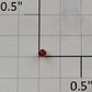 Acme E167 Red 3-Volt Indicator Lamp