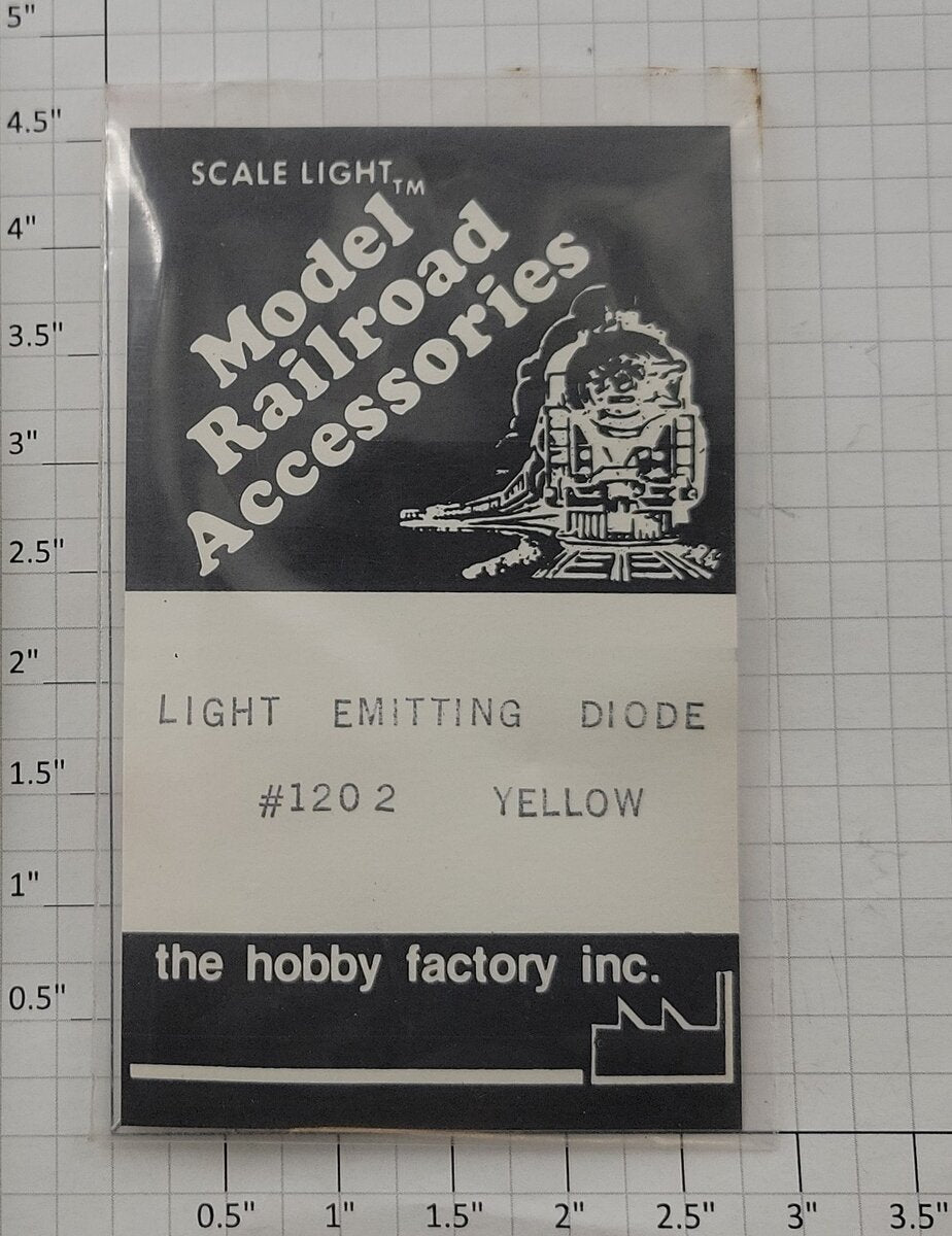 The Hobby Factory 1202 Amber / Yellow Light Emitting Diode (LED) Kit