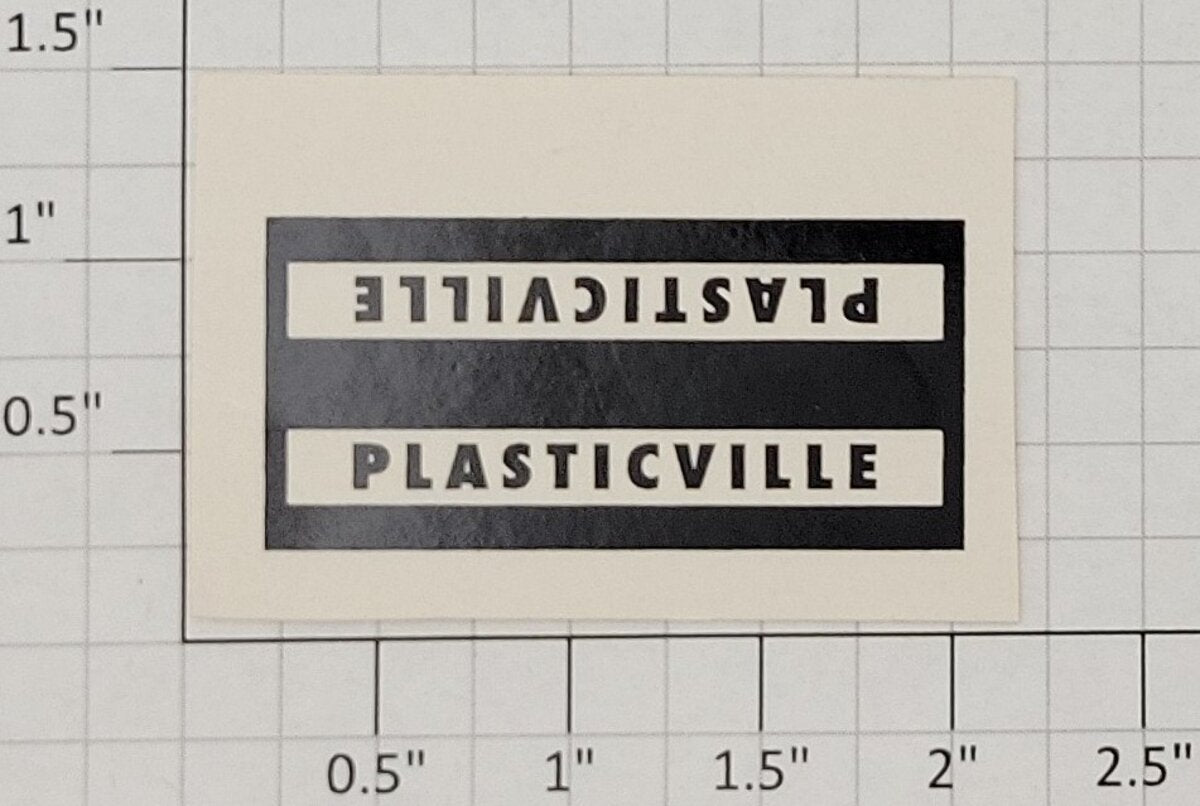 Plasticville PLV0550 Black White 
