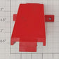 American Flyer 730-2 S Scale Red Lighted Bumper Frame Only