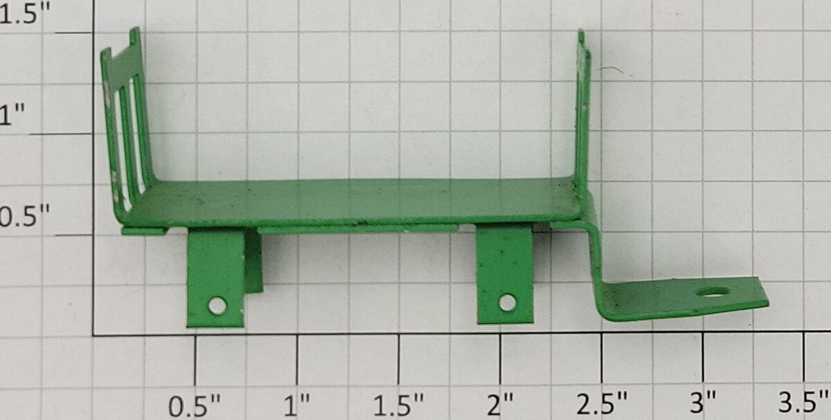 American Flyer 586-21 Green Metal Baggage Cart Frame