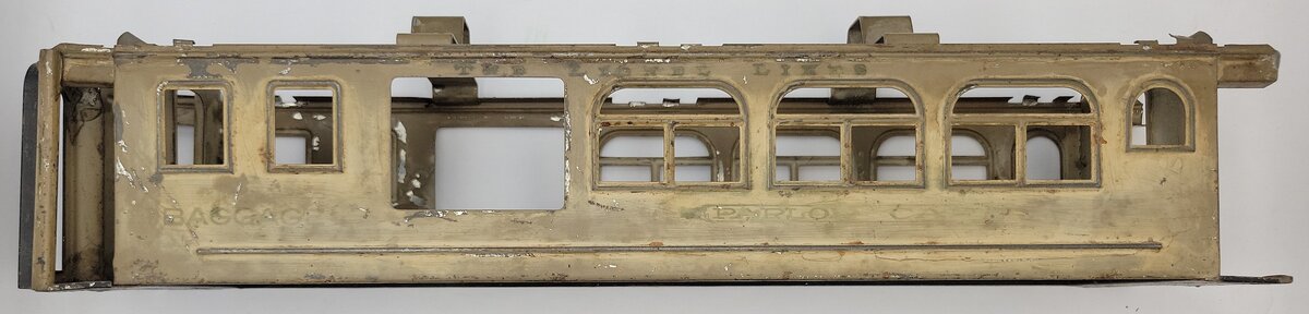 Lionel 419-1 Standard Gauge Mohave Parlor / Baggage Car Shell